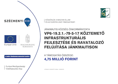 VP6-19.2.1.-79-5-17 Köztemetó Infrastrukturális Fejlesztése és Ravatalozó Felújítása Jánkmajtison