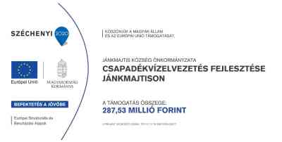Csapadékvíz elvezetés fejlesztése Jánkmajtison