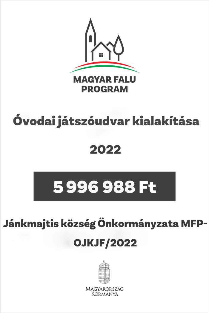 Óvodai játszóudvar kialakítása